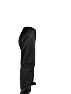 黒のジョガーパンツ ドローストリング付き