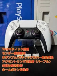 【GWセール】TMR搭載/各部新品使用 PS5コントローラーBDM-010②
