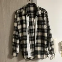名品】HF着 SEQUEL シークエル ネル シャツ チェック グレー XL - メルカリ
