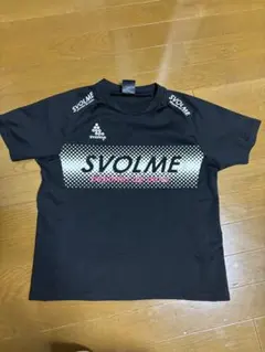 速乾　Tシャツ　スボルメ　ブラック150サッカーフットサルユニ②のサムネイル