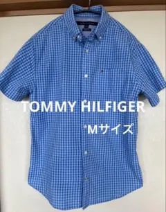TOMMY HILFIGER 半袖ボタンダウンシャツ Mサイズ