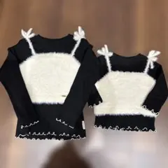 【petit main】プティマイン　　　　　　ニット　ピスチェ　4点セット売り