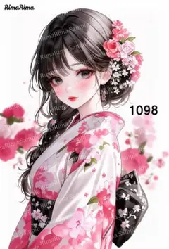 1098 オリジナルステッカー オリジナル人物ステッカー ステッカー シール