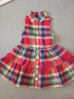 ラルフ・ローレン　ワンピース　90〜100cm 3T チェック