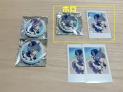 CRフェス 2025 ade あで 缶バッジ チェキ風カード ホロ