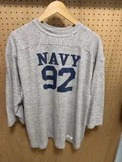 ウェアハウス warehouse フットボールT 4063 NAVY 92のサムネイル