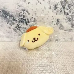ポムポムプリン　もちもちぬいぐるみボールチェーン　おまんじゅう サンリオ