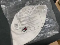 トミーヒルフィガー バケットハット L/XL ホワイト
