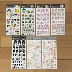 【新品未使用】サンリオ カミオジャパン シール 7種