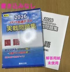 実戦問題集 国語 2026 大学入学共通テスト 駿台文庫