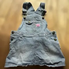 ANAP KIDS ジャンバースカート 100cm ストライプ