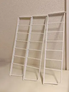 美品　3点セット　ラブリコ　シェルフフレーム L型 1×4木材用　ホワイト