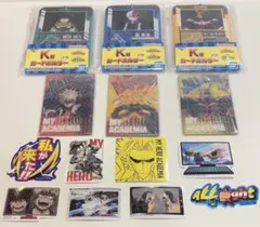 僕のヒーローアカデミア 一番くじ カードホルダー アクリルカード ステッカー