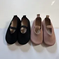 PADAM latte flat shoes 14㎝