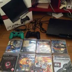 【美品】 PS3 120GB CECH-2000A ブラック HDMIケーブル付