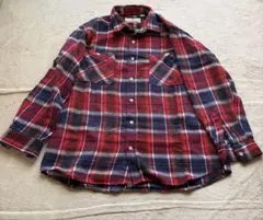 メンズ　ネルシャツ　Mサイズ