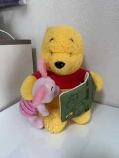 くまのプーさん ピグレット付き ぬいぐるみ