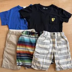 キッズ服Ｔシャツ、ハーフパンツ130㎝まとめ売り　男の子