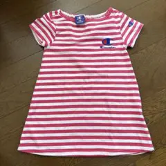 ワンピース キッズ ボーダー　チャンピョンchampion 100cm