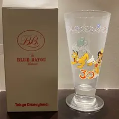 ディズニー　30周年　グラス　ブルーバイユーレストラン　ミッキー　プルート