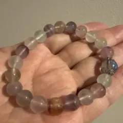 フローライトデザインブレスレット
