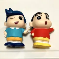 クレヨンしんちゃんフレンズ ミニフィギュア2 しんのすけ　風間くん