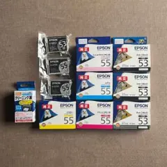【純正】EPSON インクカートリッジ 53/55 セットのサムネイル