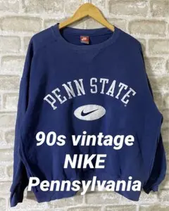 ビンテージ　90s NIKE メンズL スウェット　Penn state
