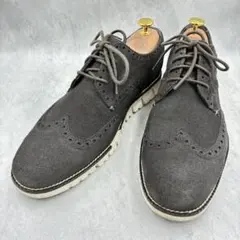 極美品✨COLE HAAN ゼログランド スエード グレー 8.5M