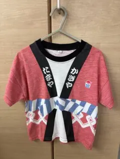 お祭り法被風 半袖Tシャツ 90cm