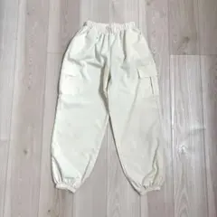 カーゴパンツ アイボリー 140 /キッズダンス