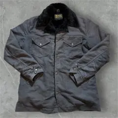【美品】Wrangler Wrange Coatブラック／グレー　Ｌサイズのサムネイル