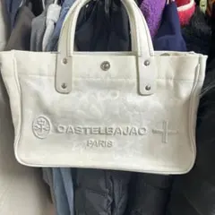 CASTELBAJAC ホワイト トートバッグ