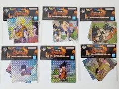 ドラゴンボール 一番くじ I賞 フレークプリズムステッカー 6種セット