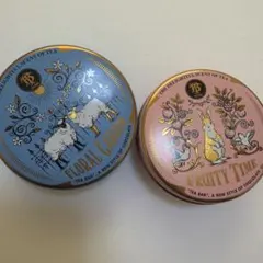 モロゾフ TEA BAR チョコレート 空き缶