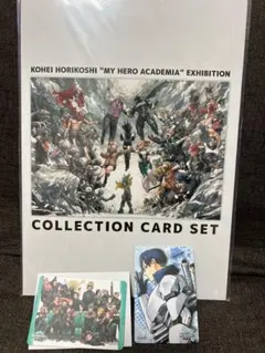ヒロアカ原画展　特典カードセットとマグネットステッカー