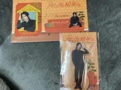 リビングの松永さん　イラストカード　アクスタセット　SnowMan 向井康二