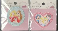 プリンセス シールワッペン アイロンワッペン　未使用品