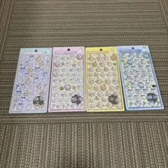 ちいかわ　ボンボンドロップシール　4枚セット