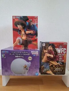 ワンピース モンキー・D・ルフィ フィギュア 3点