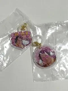 ハローキティ 松平健 マツケン アクリルキーホルダー 2種セット