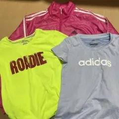 adidas NIKE トレーニング　ジャージ　Tシャツ　3点セット