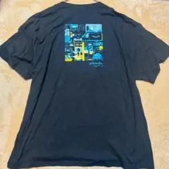 ギルダン 半袖Ｔシャツ クルーネック バックプリント ビッグサイズ 黒 綿