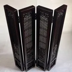 木製 彫刻入り 位牌 総高約33.5cm - メルカリ