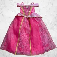 公式 ディズニーストア　プリンセス　オーロラ姫ドレス　120サイズ　ピンク