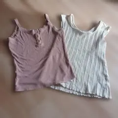 Dazy Mサイズ ピンク ホワイト キャミソールセット