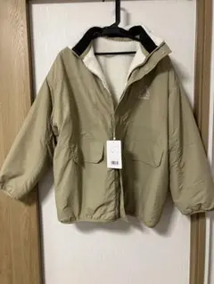 【Javaコラボ】リバーシブルジップアップボアブルゾン