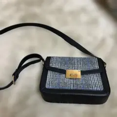 チェック柄ショルダーバッグ
