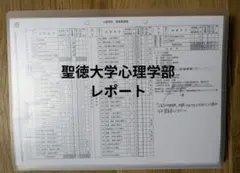 2025年最新】聖徳大学 レポートの人気アイテム - メルカリ