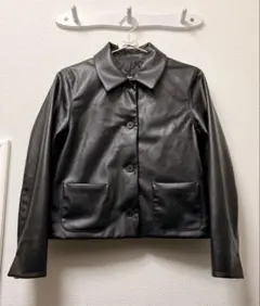 コーティングショートジャケット